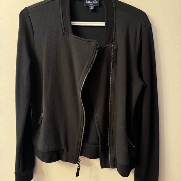 Black Jacket light weight great with denim - Picture 5 of 6